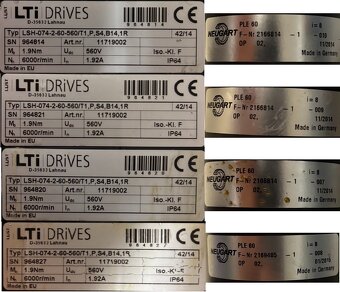 Servomotory s převodovkou a s řízením LTi DRIVES - 7