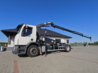 VOLVO FE 280, HR RUKA HMF + NOVÝ HÁKOVÝ NOSIČ 10t - 7