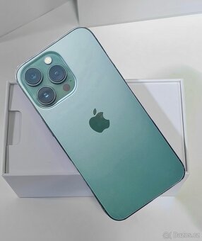 iPhone 13 Pro Alpine Green BATERIE 100% TOP - 7