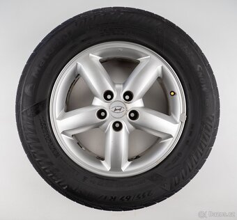 Hyundai SantaFe - Originání 17" alu kola - Zimní pneu - 7