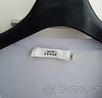 0039 Italy dámský luxusní lehký svetřík vel. S/M 100% vlna - 7