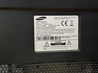 Plasma Samsung 50" Full HD + DVB-T2 tuner - 7