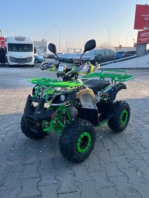 Dětská čtyřkolka Toronto 125cc 1G7 Deluxe -zelené grafity - 7