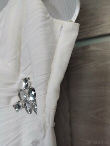 Lehoučké svatební šaty vel.44 - 7