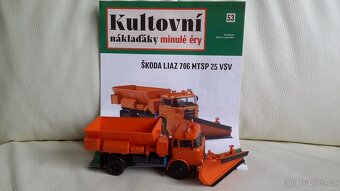 ŠKODA LIAZ 706 MTSP 25 Snowplow DeAgostini 1/43 - 7