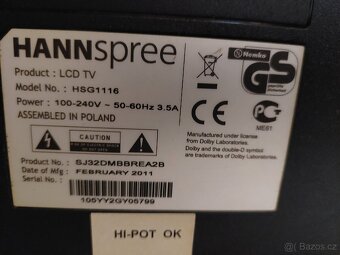 Televize Hannspree 80cm - 7
