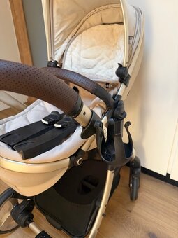 Kočárek Egg 2 set Platinum 9 v 1 Feather/Champagne - 7