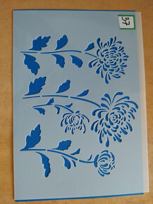 Malování na textil - ŠABLONY 3 - 7