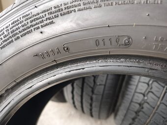 205/65 r16C letní pneumatiky na dodávku 7,5-8mm - 7