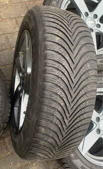 Alu disky Rial, 5x112, R16, šedé, zimní - 7