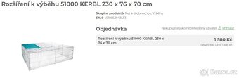 Výběh KERBL pro slepice, králíky, hlodavce - 7