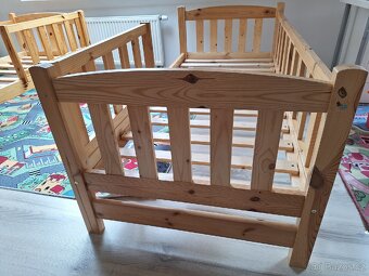 Dětská postel 180x80 masiv - 7