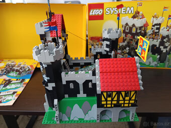 LEGO Castle 6086 Black knight's Castle +návod +box +poster - 7