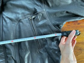 SLEVA PÁNSKÁ BUNDA/KABÁT, PRAVÁ KŮŽE VEL. 58 ZN. GASKO - 7