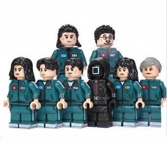 Mix postavičiek - typ lego - nové, nehrané - 7