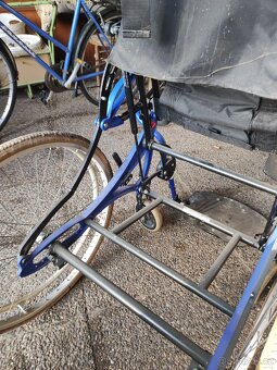 Invalidní mechanický stavěcí vozik - 7