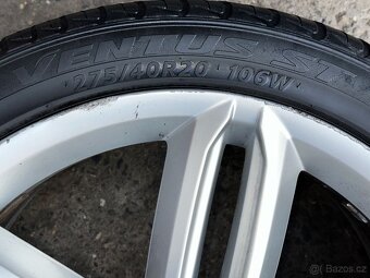Original ALU kola Audi 20" 8,5J ET43 + pneu 275/40/R20 - 7