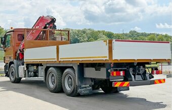 Mercedes-Benz Actros 3336 - 6x4 - Valník + HR-FASSI F290A.22 - 7