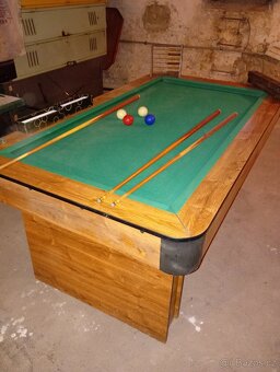 Prodám kulečník v perfektním stavu. - 7