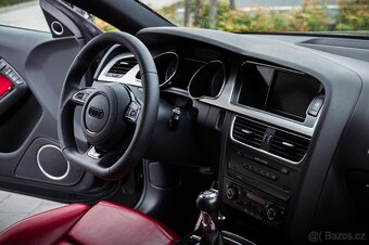 AUDI celoperforovaný volant s MULTIFUNKCIOU a RS F1 pádlami - 7