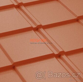 Modulová plechová střešní krytina Britanic Mat od - 7