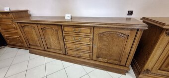 Rustikální komoda dlouhá - 7