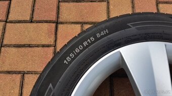 Letní sada ŠKODA Fabia3, Rapid 5x100 R15 pneu 185/60/15 - 7