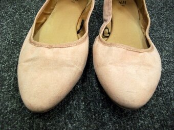 BALERÍNY, vycházková obuv zn. H&M, 39 - 7