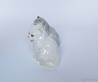 Porcelánová figurka - perské kočky - Hutschenreuther - 7