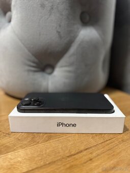 iPhone 15 PRO MAX ★ černý titan 256GB po záruce, vč. Krabice - 7
