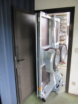 AKCE - SKLÁDACÍ multifunkční přívěs - složený 38cm, 130 km/h - 7