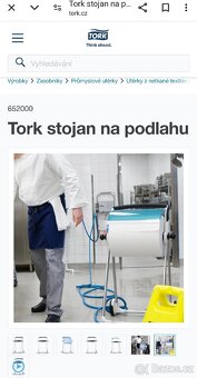 Mobilní stojan na podlahu TORK pro velké a malé role W1

 - 7