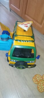 Želvy Ninja Pizza dodávka auta - 7