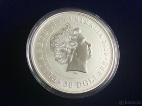 1 kg stříbrná mince koala 2010 - originál - 7