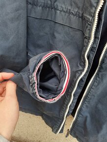 Vintage Tommy Hilfiger bunda modrá unisex pánská dámská - 7