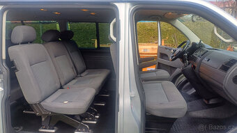 VW T5 Caravelle 2.5 TDI 4x4 Long 9 MÍST 2008 Nová STK - 7