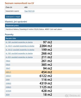 Pozemky 16379 m2 - výrobní areál Tisá - 7