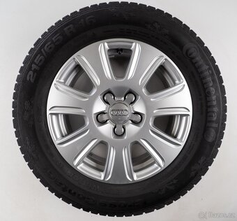 Audi Q3 - Originání 16" alu kola - Zimní pneu - 7