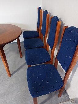 Dubový stůl a židle - 7