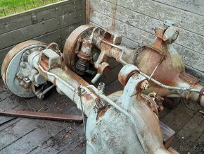 Praga V3S   nápravy - 7