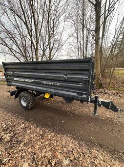 Vlek na traktor Nostnost 6t - 7