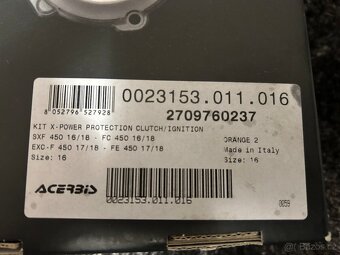 Ktm exc 450, 500 - 2017-23’ kryty motora, spojky - 7