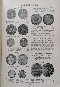 Kniha katalog mincí - mince Evropa Amerika Asie a Afrika - 7
