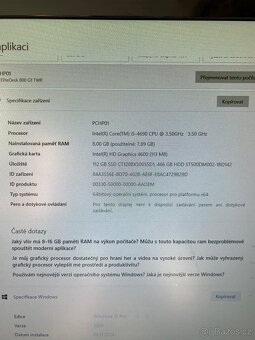Počítač hp elitedesk 800 G1 s w10 s monitorem - 7