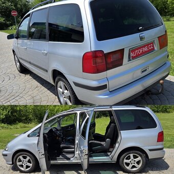 SEAT ALHAMBRA 1,9 TDi 7 MÍST KLIMA, EL.OKNA, TAŽNÉ - 7