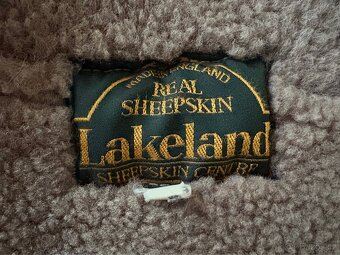 Anglický vintage kožich z ovčí kůže - 7