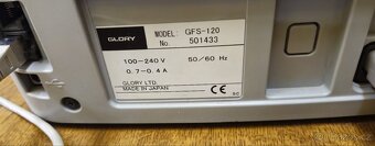 Počítačka bankovek Glory GFS-120 - ZAMLUVENO - 7