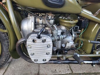 Dněpr,Ural M72 se sidecar - 7