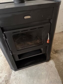 Krbové kamna s výměníkem + k tomu čerpadlo - 7