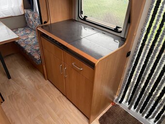 Hobby Excellent 450, 4 osoby, bojler, rozfuk, wc, stan - 7